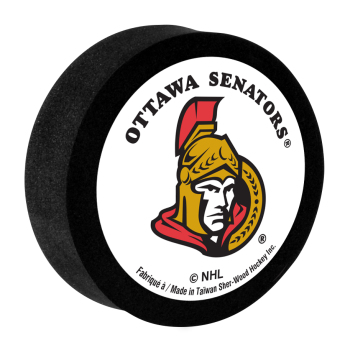 Ottawa Senators krążek do hokeja z pianki White Sher-Wood
