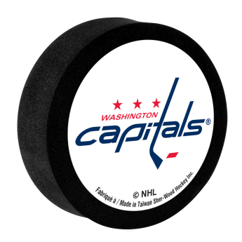 Washington Capitals krążek do hokeja z pianki White Sher-Wood