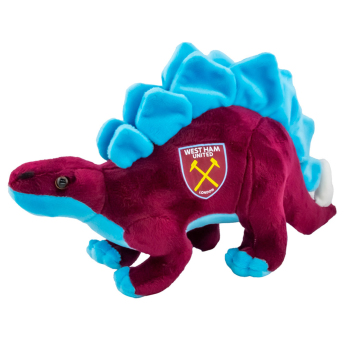 West Ham United pluszowy Stegozaur claret and blue