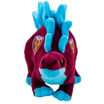 West Ham United pluszowy Stegozaur claret and blue