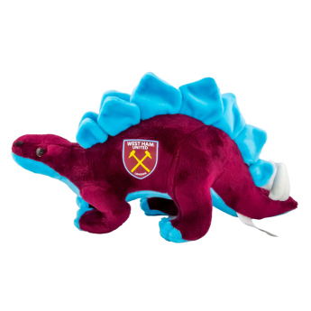 West Ham United pluszowy Stegozaur claret and blue