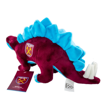 West Ham United pluszowy Stegozaur claret and blue