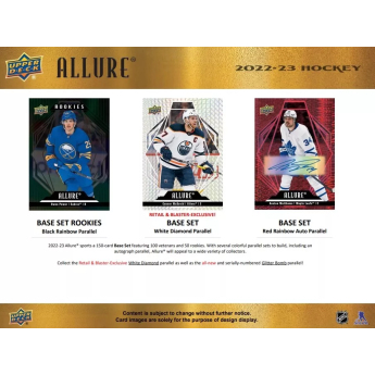 NHL pudełka karty hokejowe NHL 2022-23 Upper Deck Allure Blaster Box