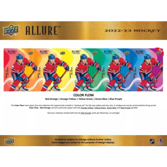NHL pudełka karty hokejowe NHL 2022-23 Upper Deck Allure Blaster Box