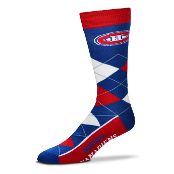 Montreal Canadiens skarpetki graphic argyle lineup socks