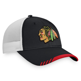 Chicago Blackhawks czapka baseballówka NHL Authentic Pro Locker Room Structured Trucker Cap