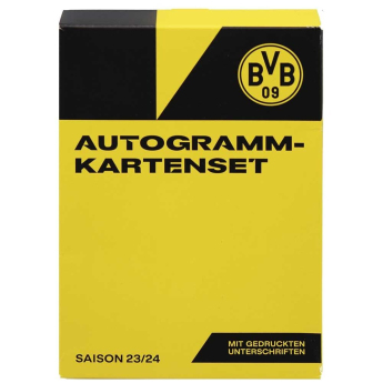 Borusia Dortmund karty pamiątkowe 33 cards with autographs 2023/24