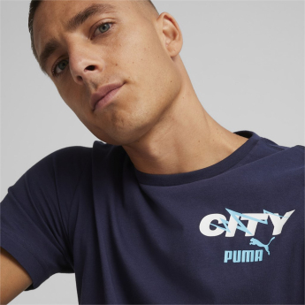Manchester City koszulka męska FtblIcons navy