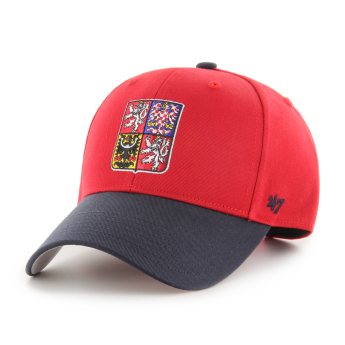 Reprezentacje hokejowe dziecięca czapka baseballowa Czech Republic Replica Basic CT 47 MVP red