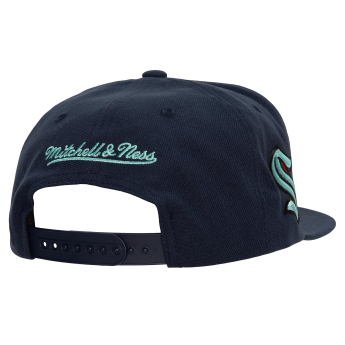 Seattle Kraken czapka flat baseballówka Retro Sport Snapback Vintage