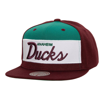 Anaheim Ducks czapka flat baseballówka Retro Sport Snapback Vintage
