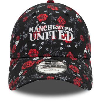 Manchester United czapka baseballówka 9Forty Floral black