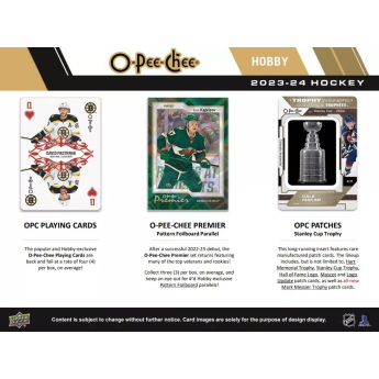 NHL pudełka karty hokejowe NHL 2023-24 Upper Deck O-Pee-Chee Hobby Box