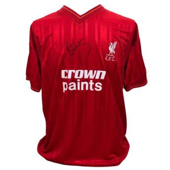 Słynni piłkarze piłkarska koszulka meczowa Liverpool FC 1986 Dalglish Signed Shirt