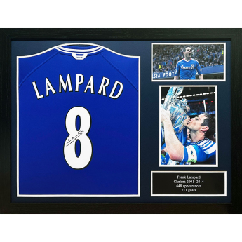 Słynni piłkarze koszulka w antyramie Chelsea FC 2000 Lampard Signed Shirt (Framed)