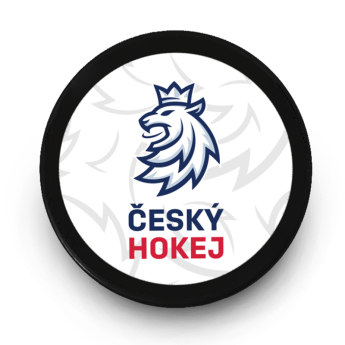 Reprezentacje hokejowe krążek Czech Ice Hockey logo lion