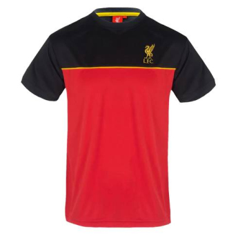 Liverpool koszulka męska Poly RedBlack