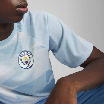 Manchester City piłkarska koszulka meczowa Prematch
