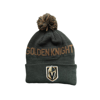 Vegas Golden Knights czapka zimowa dziecięca Cufed Knit With Pom