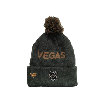 Vegas Golden Knights czapka zimowa dziecięca Cufed Knit With Pom