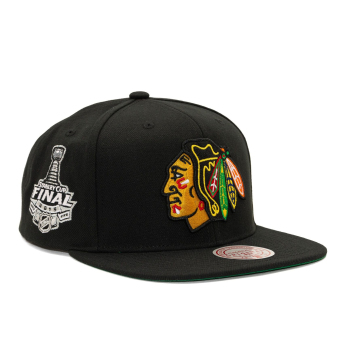 Chicago Blackhawks czapka flat baseballówka Top Spot Snapback