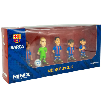 Barcelona zestaw 5 figurek MINIX