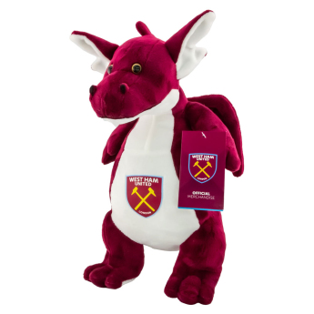 West Ham United pluszowy smok Plush Dragon