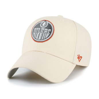 Edmonton Oilers czapka baseballówka Metallic Snap 47 MVP white