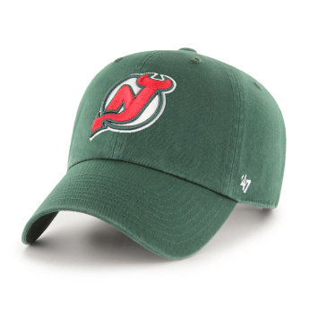 New Jersey Devils czapka baseballówka 47 CLEAN UP green