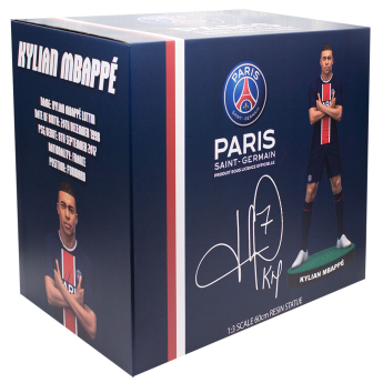 Paris Saint Germain rzeźba z żywicy Football´s Finest Kylian Mbappe Premium Statue