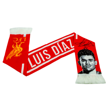 Liverpool szalik zimowy Luis Diaz