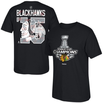 Chicago Blackhawks koszulka męska 2015 Stanley Cup Champions Signature