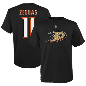 Anaheim Ducks koszulka dziecięca Trevor Zegras black