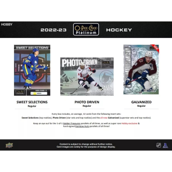 NHL pudełka karty hokejowe NHL 2022-23 Upper Deck O-Pee-Chee Platinum Hobby Box