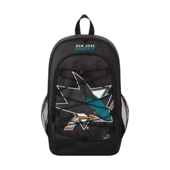 San Jose Sharks plecak FOCO Big Logo Bungee Backpack