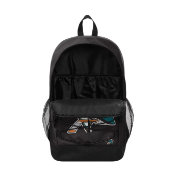 San Jose Sharks plecak FOCO Big Logo Bungee Backpack