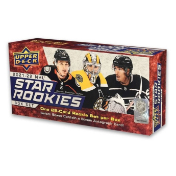 NHL pudełka karty hokejowe NHL upper deck star rookies box set