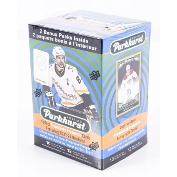 NHL pudełka karty hokejowe NHL 2021-22 Upper Deck Parkhurst Blaster Box