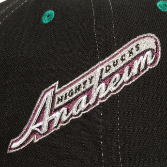 Anaheim Ducks czapka flat baseballówka Overbite Pro Snapback Vntg