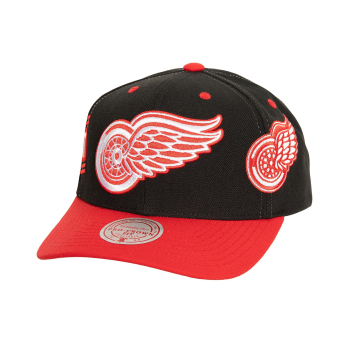 Detroit Red Wings czapka flat baseballówka Overbite Pro Snapback Vntg