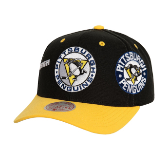 Pittsburgh Penguins czapka flat baseballówka Overbite Pro Snapback Vntg