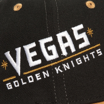 Vegas Golden Knights czapka flat baseballówka Overbite Pro Snapback