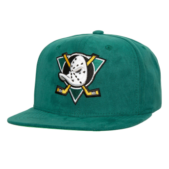 Anaheim Ducks czapka flat baseballówka Sweet Suede Snapback Vntg