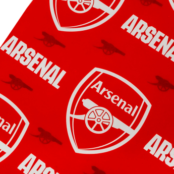 Arsenal papier podarunkowy 2 pcs Text Gift Wrap