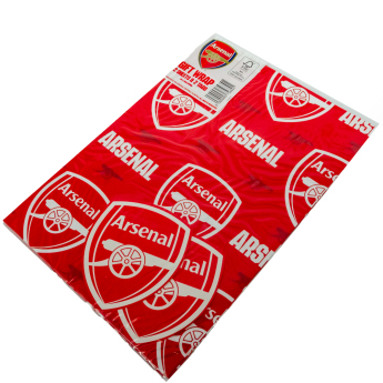 Arsenal papier podarunkowy 2 pcs Text Gift Wrap