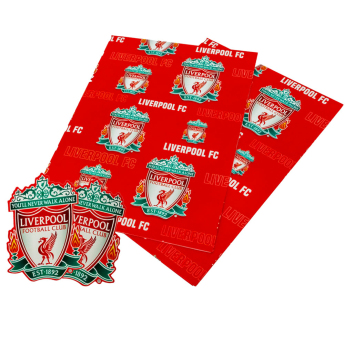 Liverpool papier podarunkowy 2 pcs Text Gift Wrap