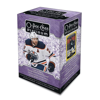 NHL pudełka karty hokejowe NHL 2022-23 Upper Deck O-Pee-Chee Platinum Blaster Box