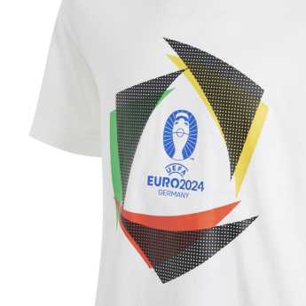 EURO 2024 koszulka dziecięca Ball white