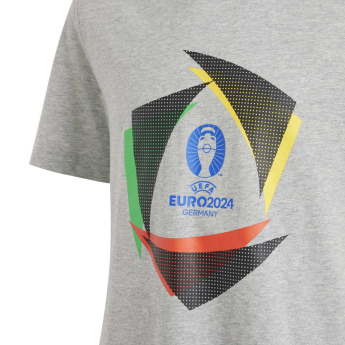 EURO 2024 koszulka dziecięca Ball grey