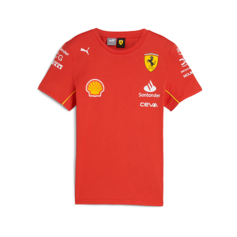 Ferrari koszulka dziecięca Driver red F1 Team 2024
